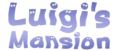 Luigi's Mansion logo for Gamecube
